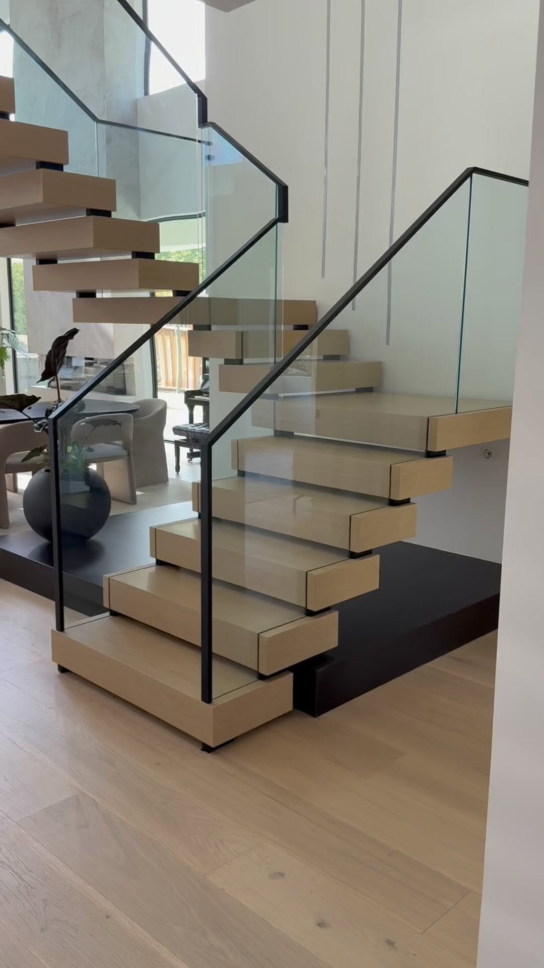 Post 10 by Mrail Modern Stairs Toronto on Instagram (video)