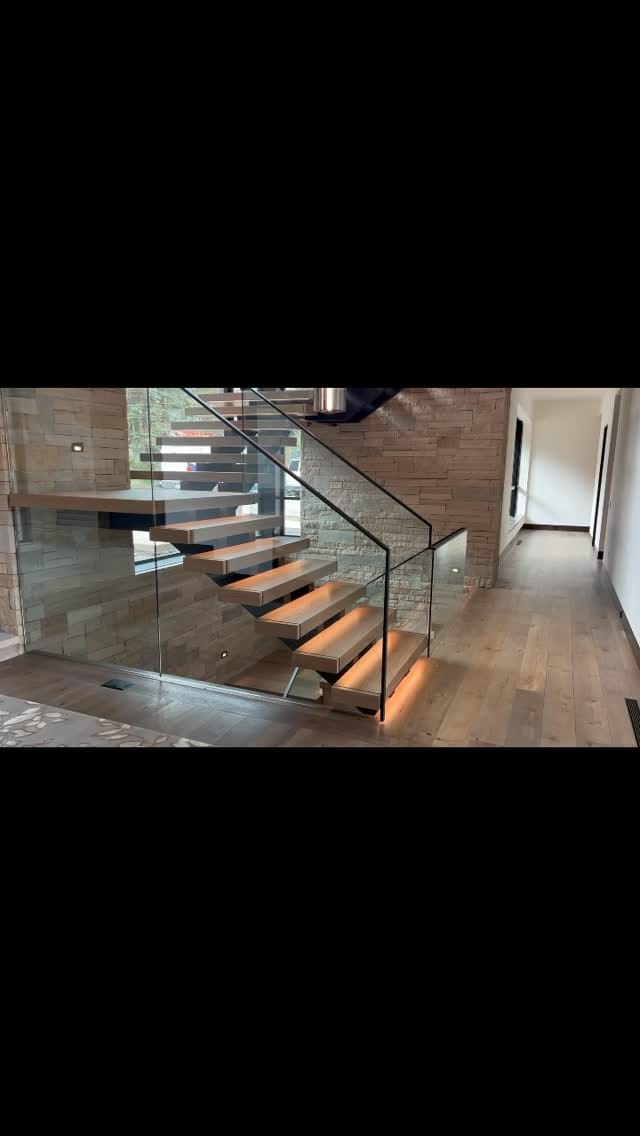 Post 2 by Mrail Modern Stairs Toronto on Instagram (video)
