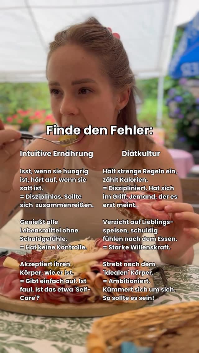 Post 7 by Andrea Zarfl BSc MSc | Diätologin | Intuitive Ernährung on Instagram (video)
