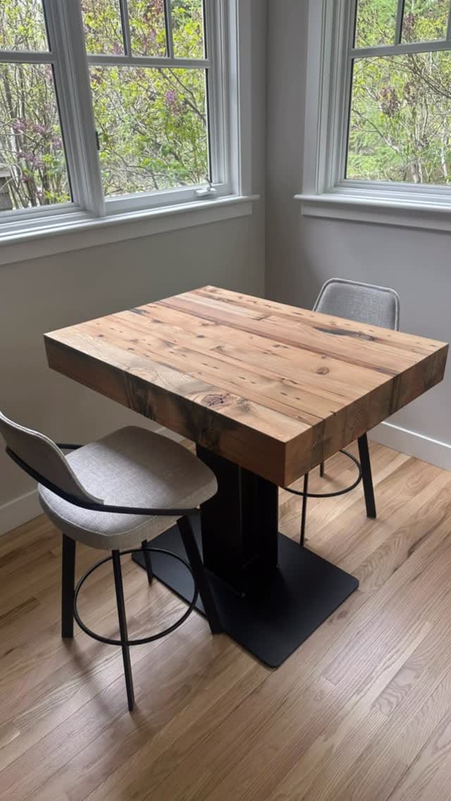 Post 6 by Reclaimed Timber Designs on Instagram (video)