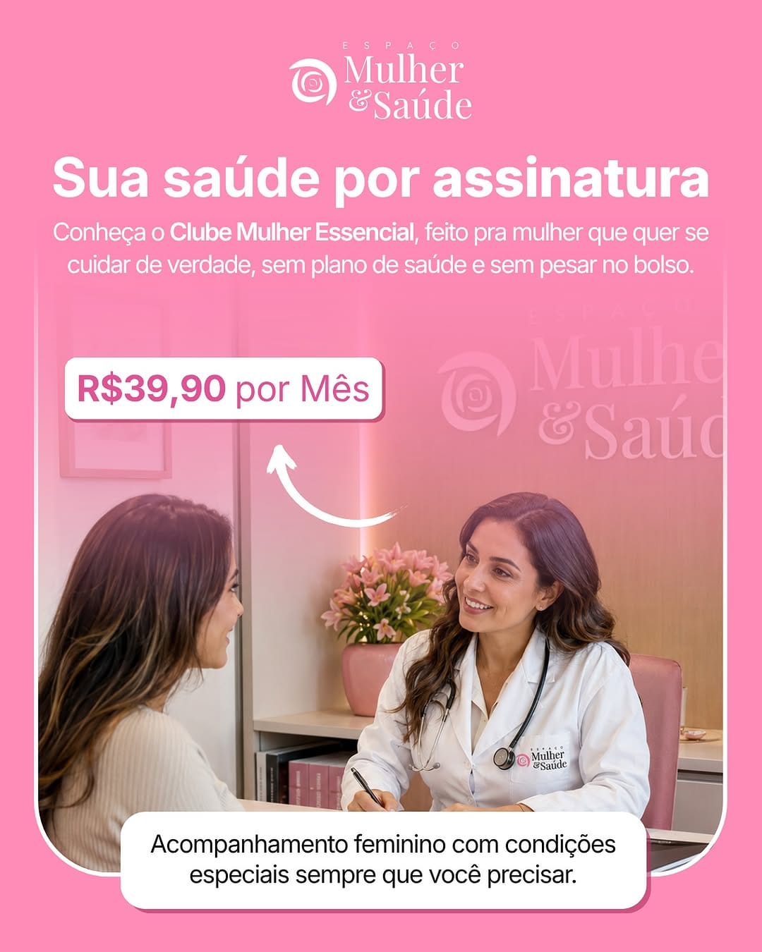 Post 2 by Clínica Espaço Mulher & Saúde on Instagram (image)