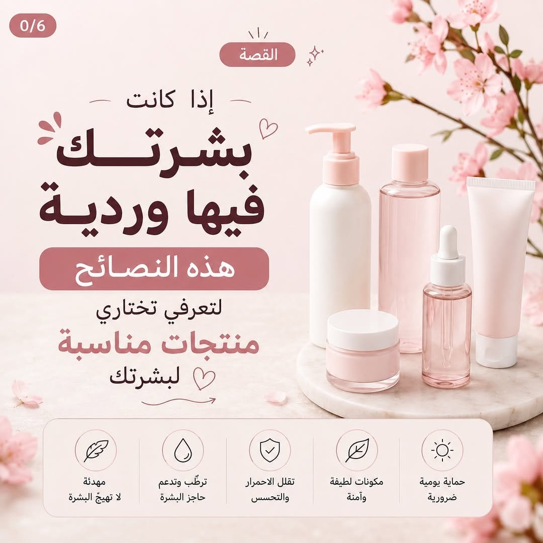 Post 4 by Dermatologist Kholoud Ali on Instagram (carousel)