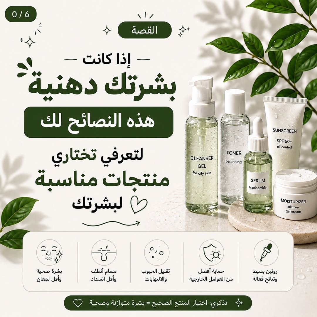 Post 5 by Dermatologist Kholoud Ali on Instagram (carousel)