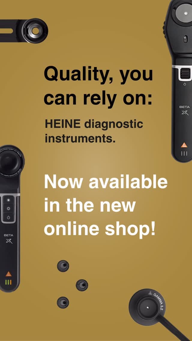 Post 9 by HEINE OPTOTECHNIK on Instagram (video)