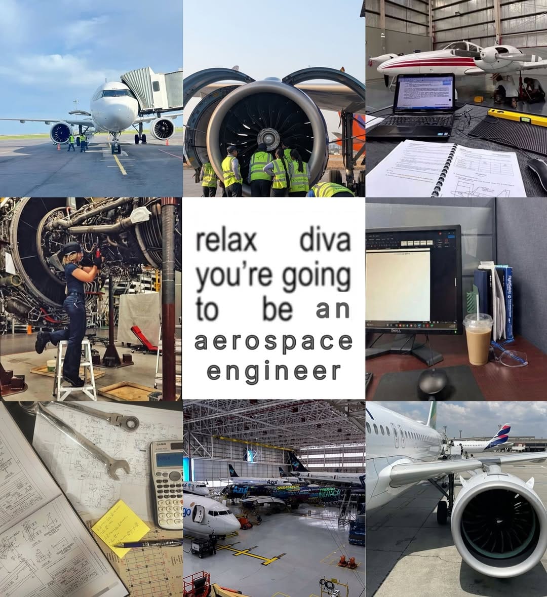 Post 8 by kaelyn andrea - engineering content creator ✈︎ on Instagram (carousel)