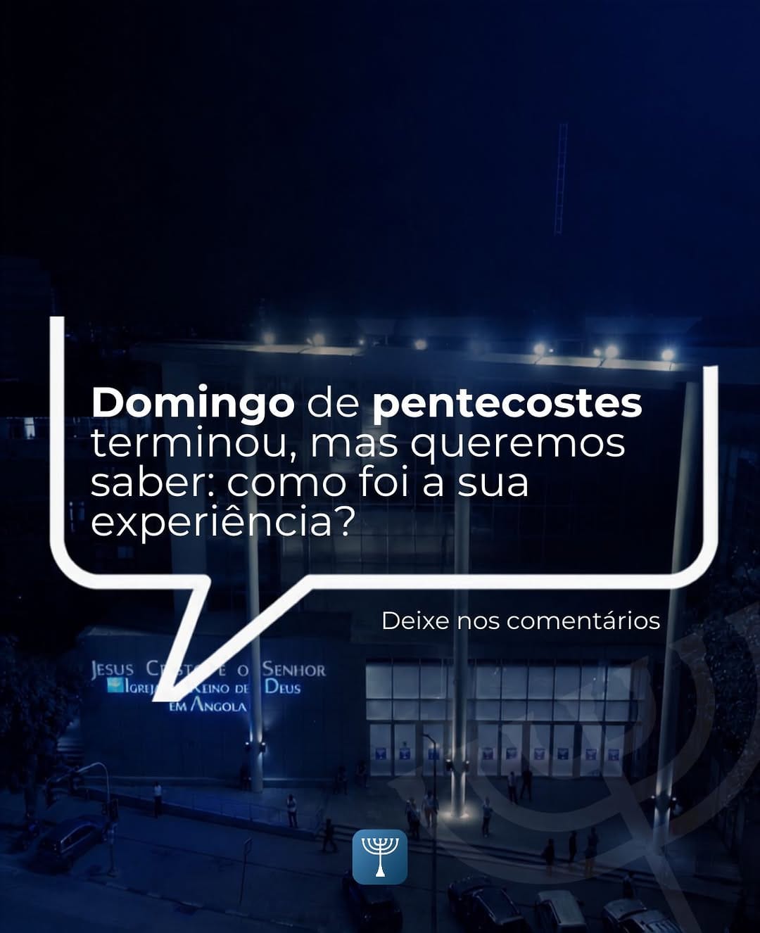 Post 9 by Igreja do Reino de Deus Angola on Instagram (image)