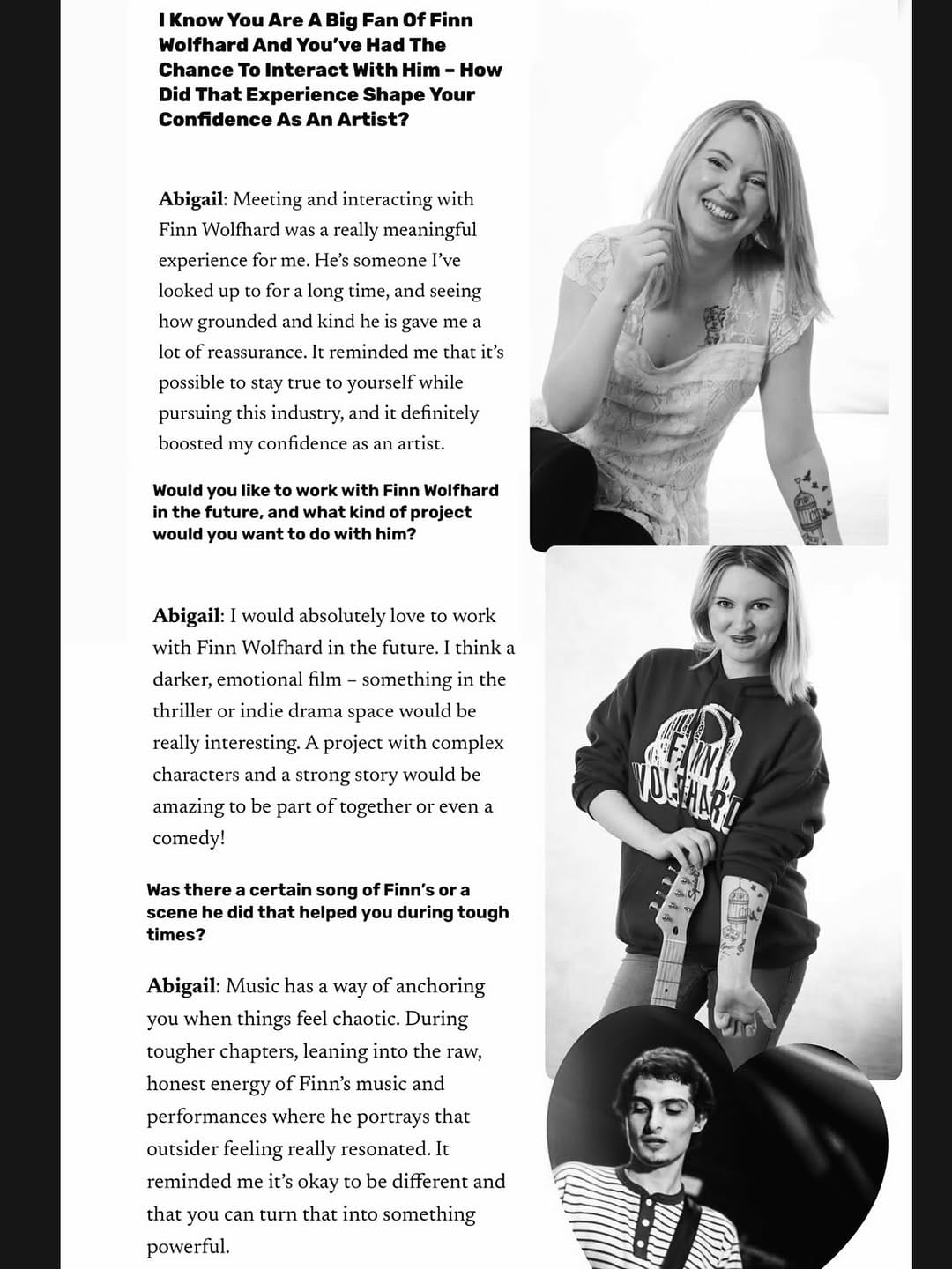 Post 1 by Abigail | Actress | on Instagram (image)
