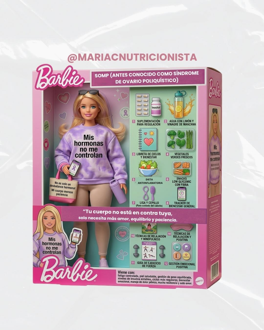 Post 5 by María C | Nutricionista funcional on Instagram (carousel)