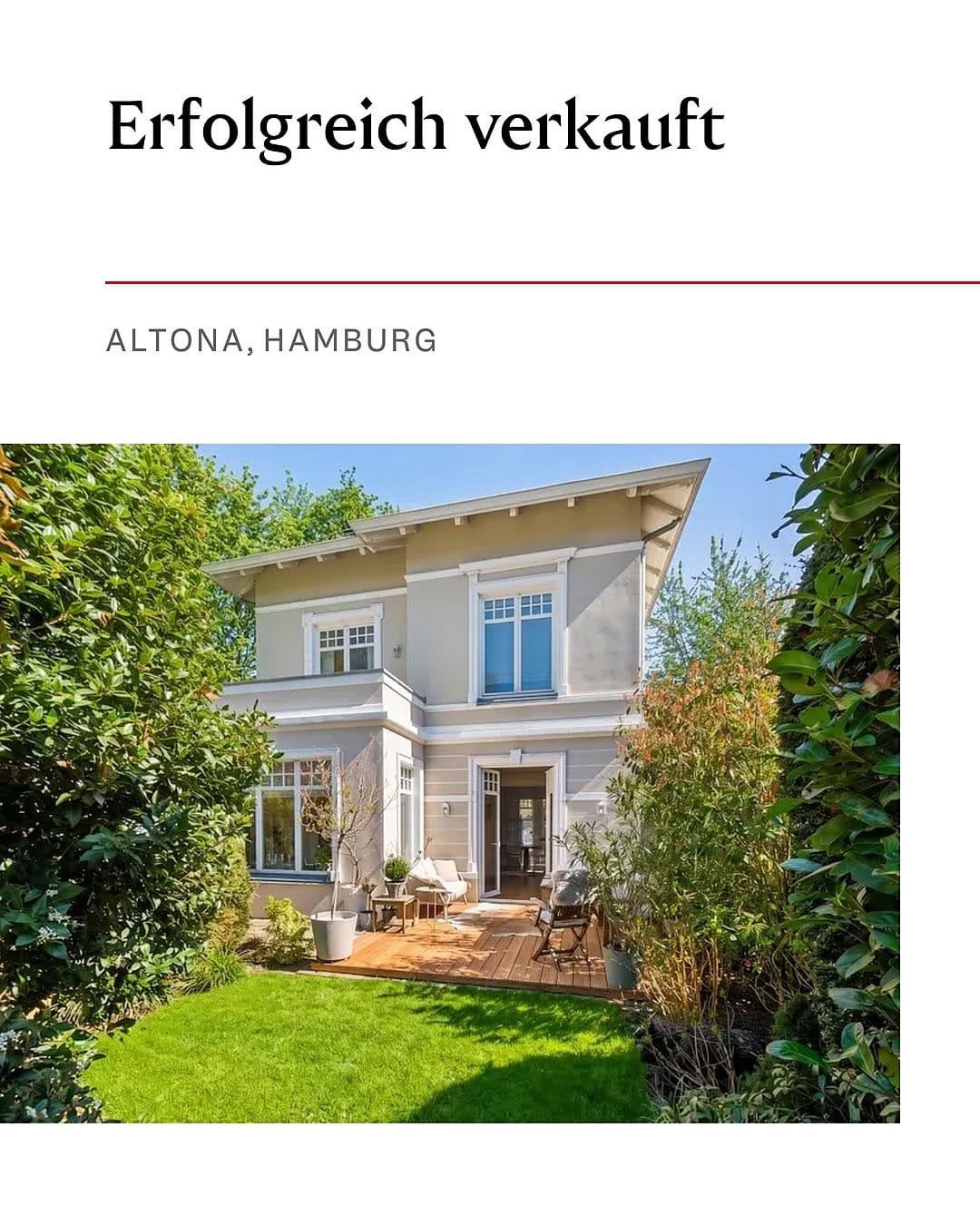 Post 3 by ENGEL & VÖLKERS MC Hamburg on Instagram (carousel)