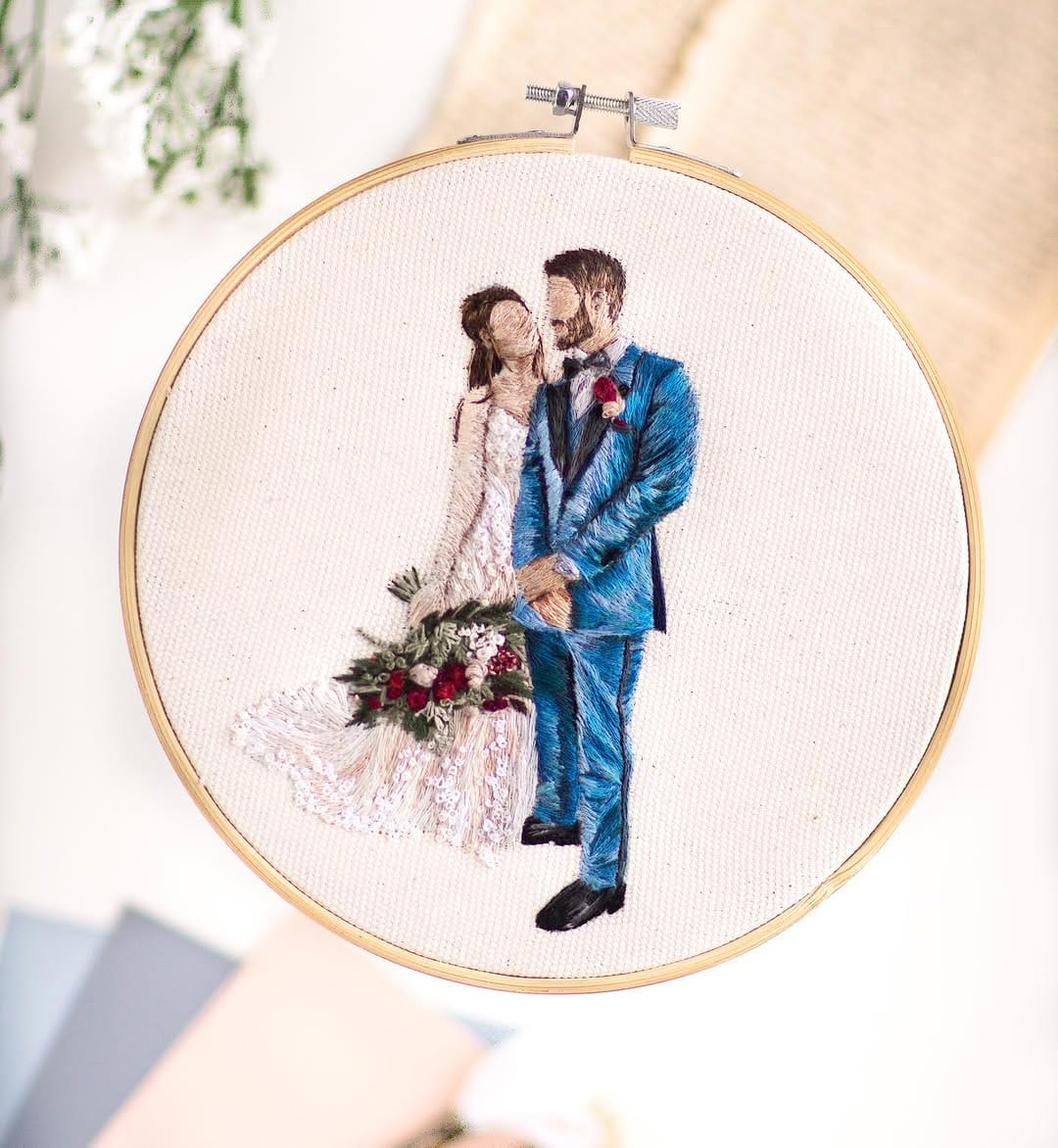 Post 9 by Quinn Bray | Embroidery Artist on Instagram (carousel)