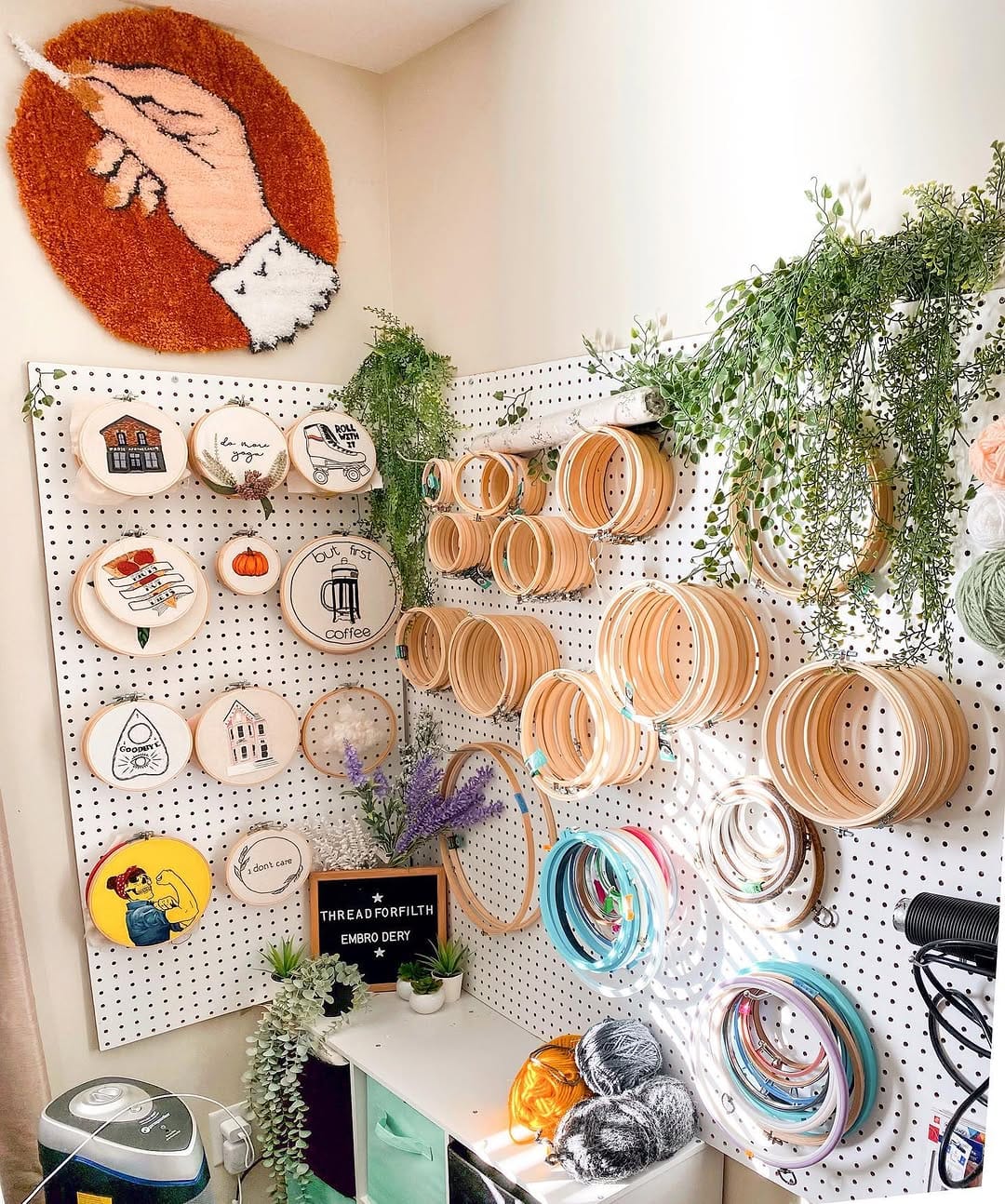 Post 10 by Quinn Bray | Embroidery Artist on Instagram (carousel)