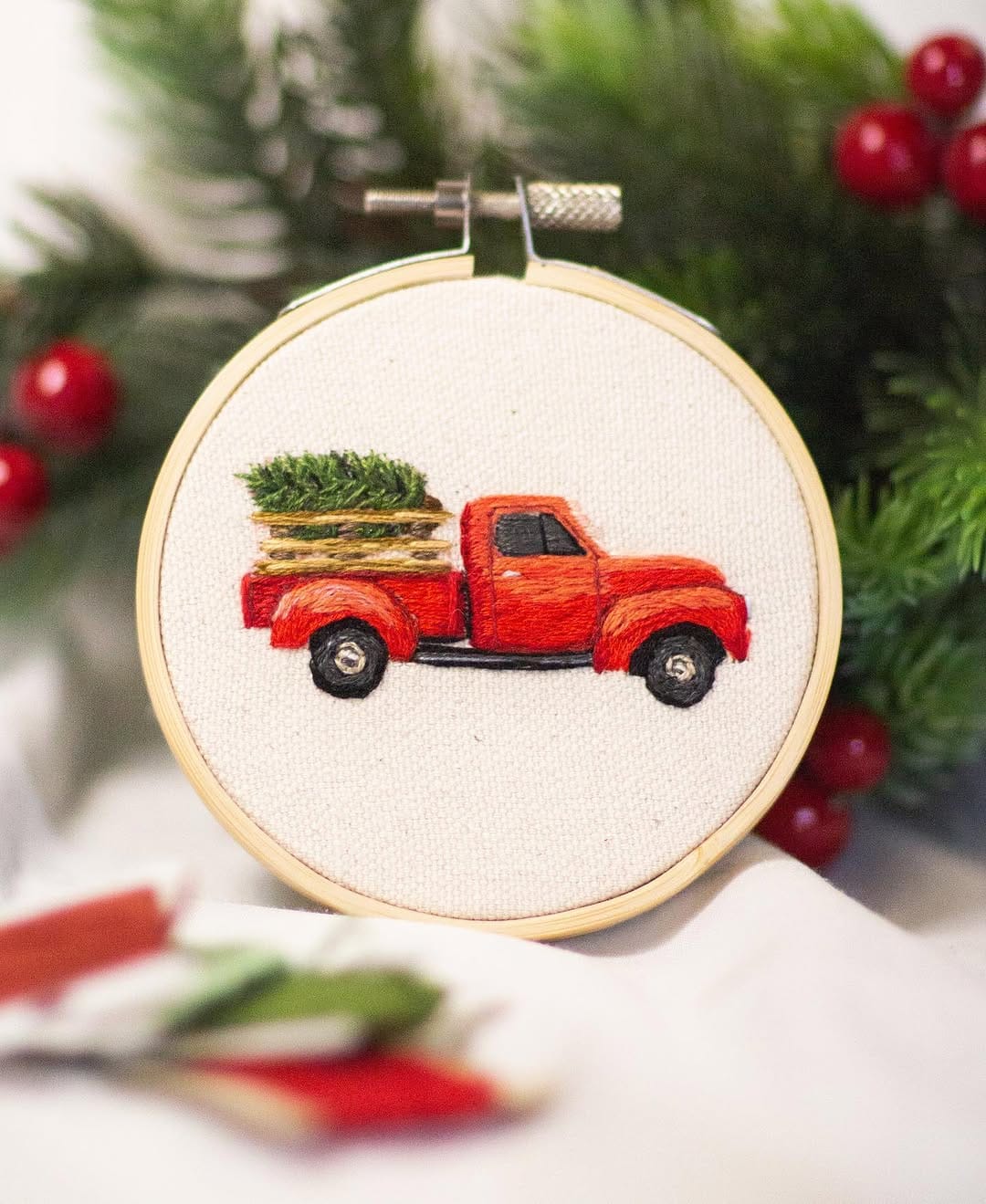Post 2 by Quinn Bray | Embroidery Artist on Instagram (carousel)