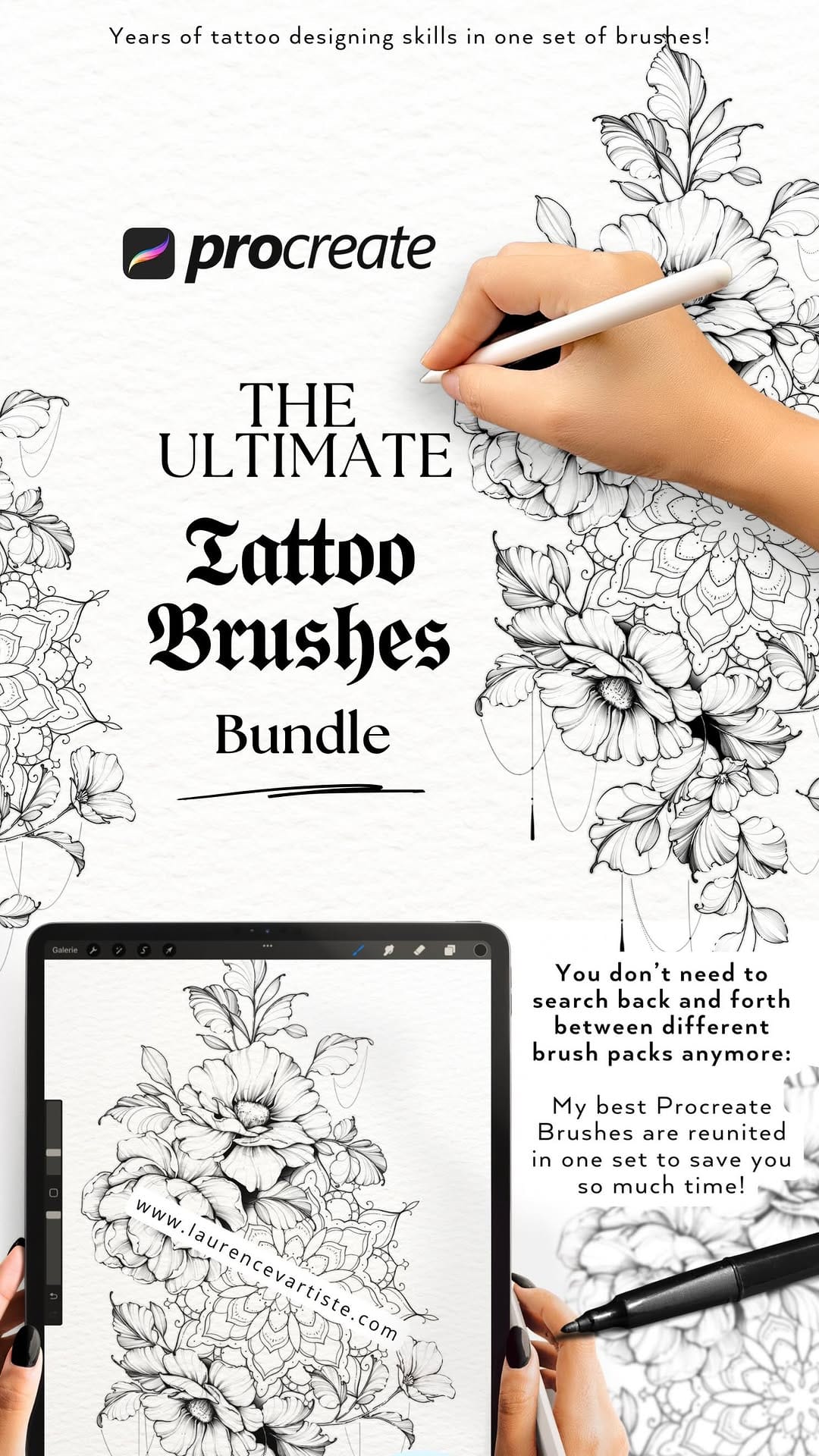 Post 10 by 𝕷𝖆𝖚𝖗𝖊𝖓𝖈𝖊 | tattoo design artist 💫 on Instagram (video)