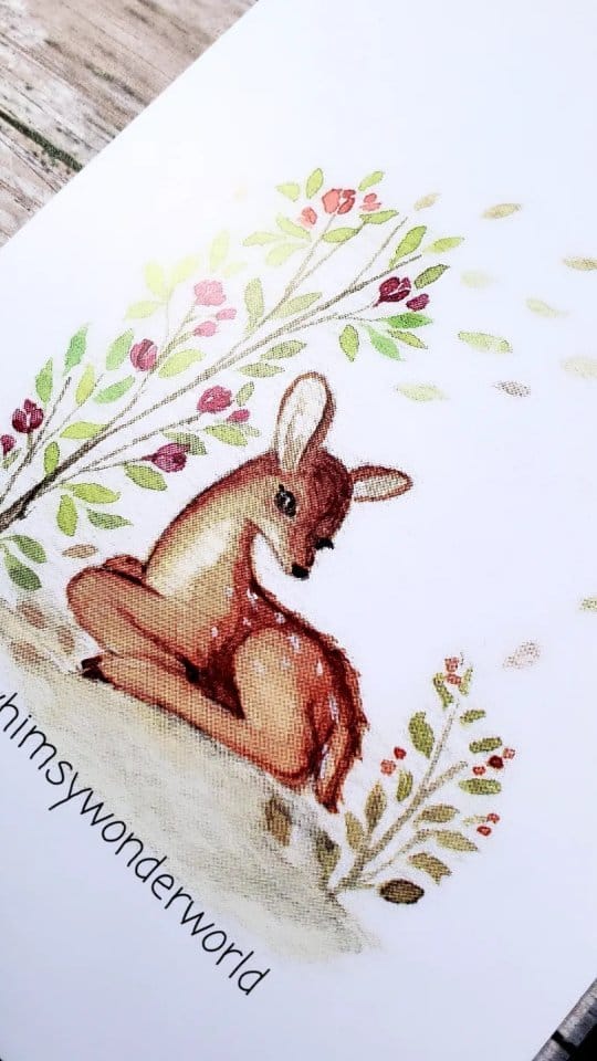 Post 4 by Whimsy Wonder World Art & Paintings | Nisha (Meg) on Instagram (video)