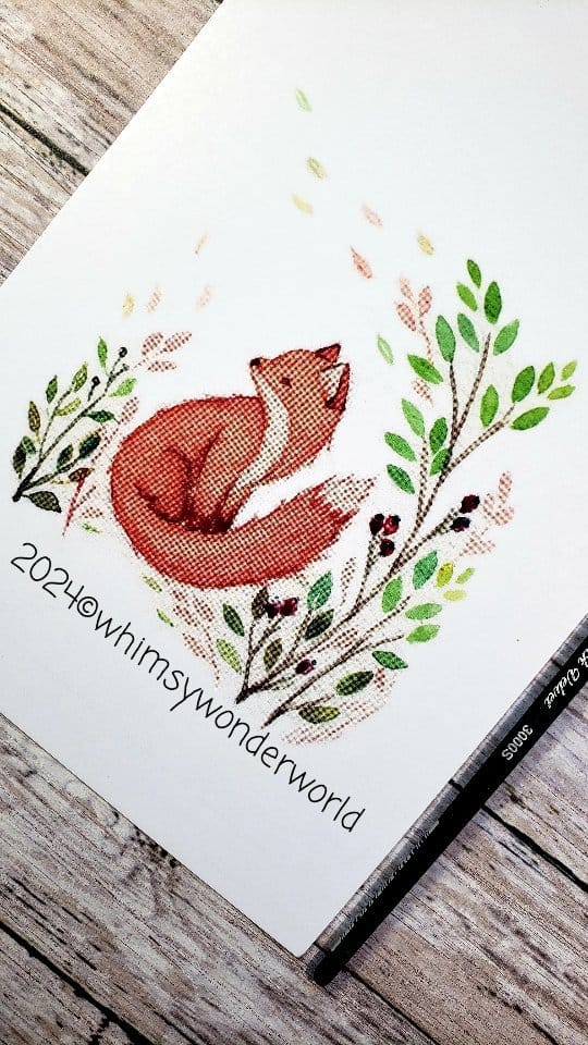 Post 8 by Whimsy Wonder World Art & Paintings | Nisha (Meg) on Instagram (video)