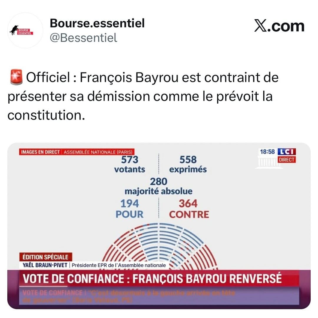Post 10 by Crypto | Bourse | Economie on Instagram (image)