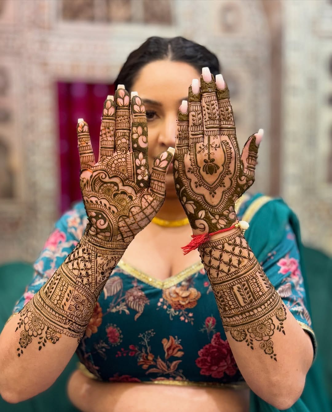 Post 9 by SIMRAN | HENNA ARTIST on Instagram (carousel)