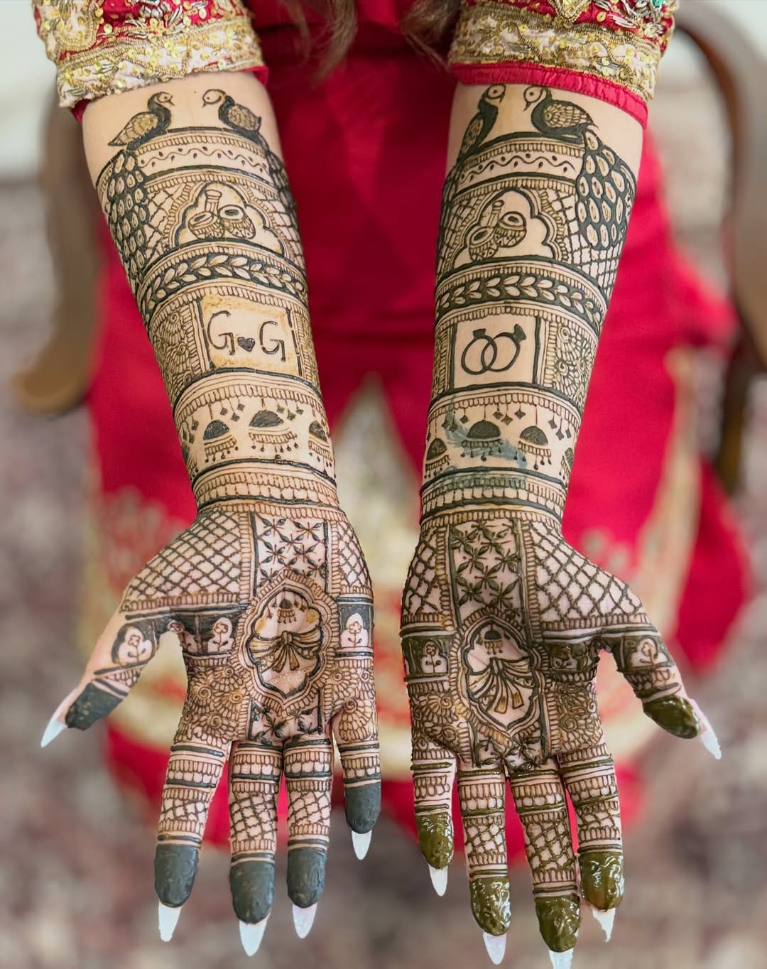 Post 6 by SIMRAN | HENNA ARTIST on Instagram (image)