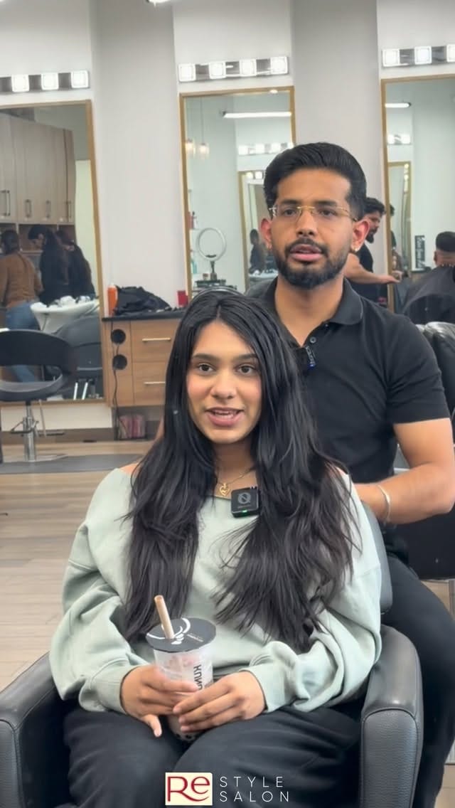 Post 6 by Restyle Unisex Salon & Spa on Instagram (video)