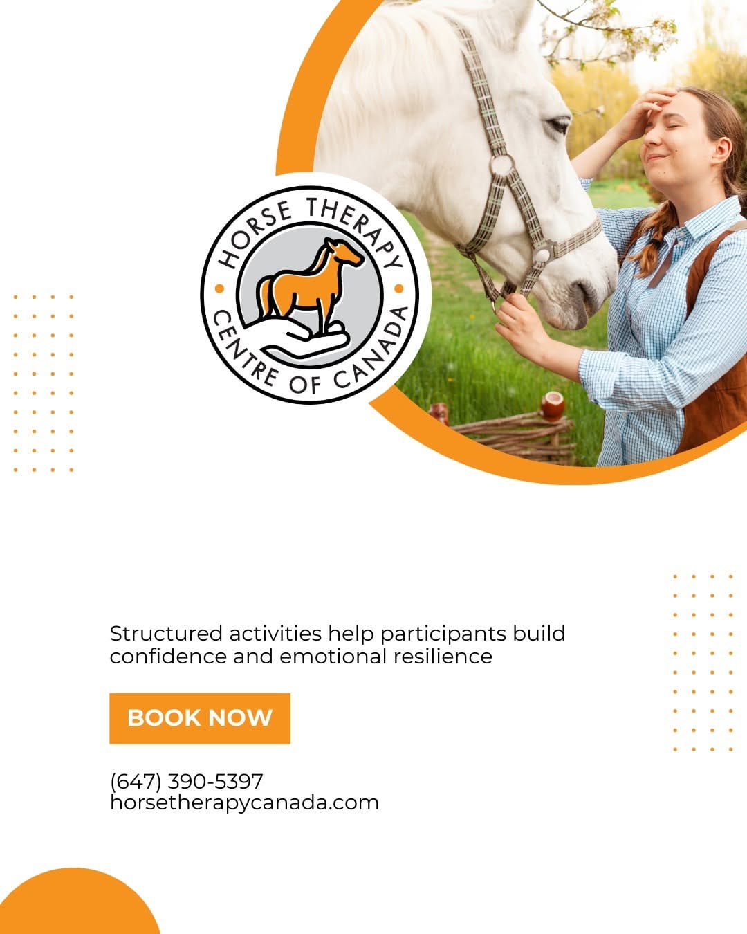 Post 2 by Horse Therapy Centre of Canada on Instagram (image)