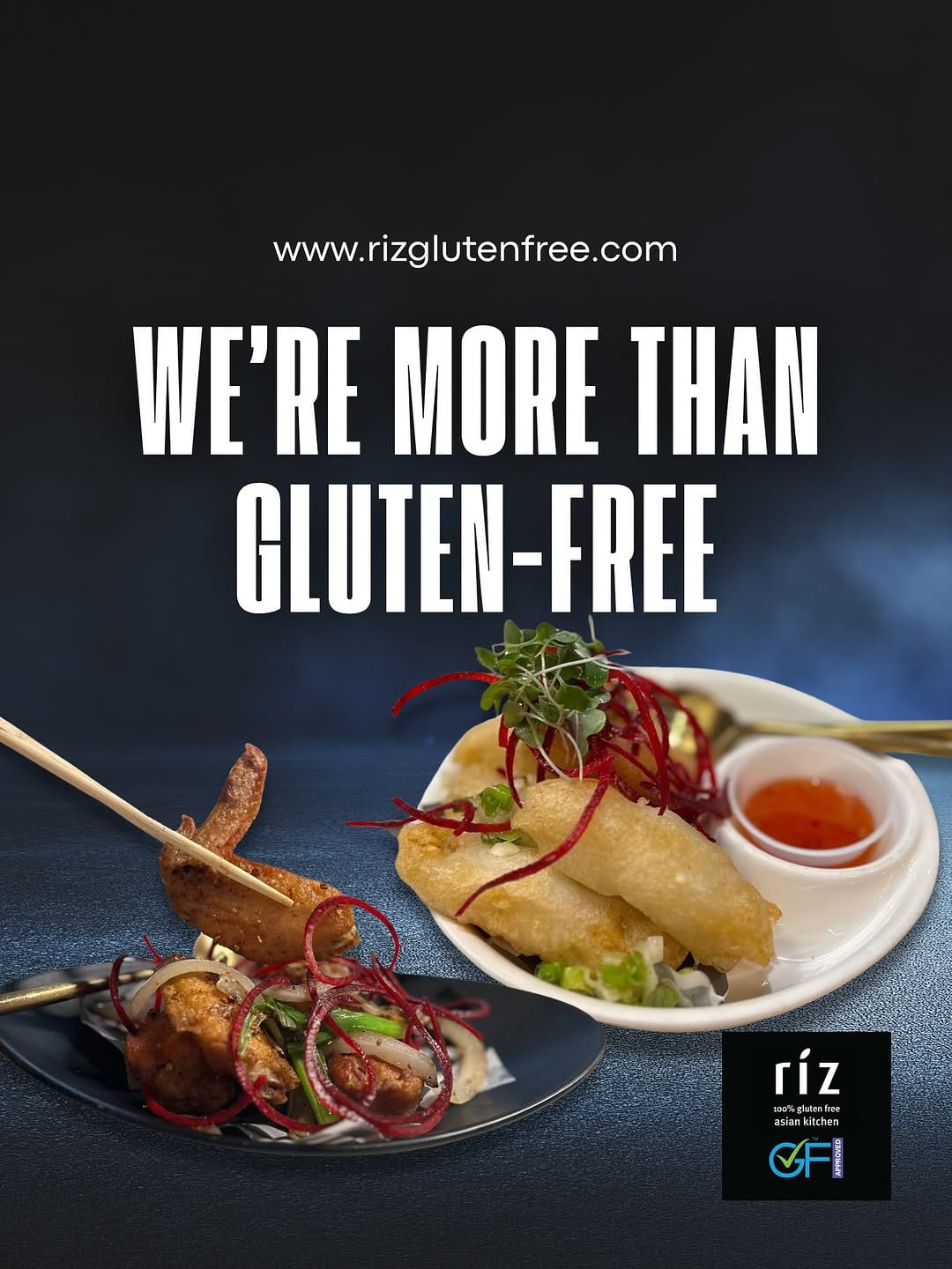 Post 9 by Riz Gluten-Free 100% Gluten-Free Asian Kitchen | Celiac Safe on Instagram (image)