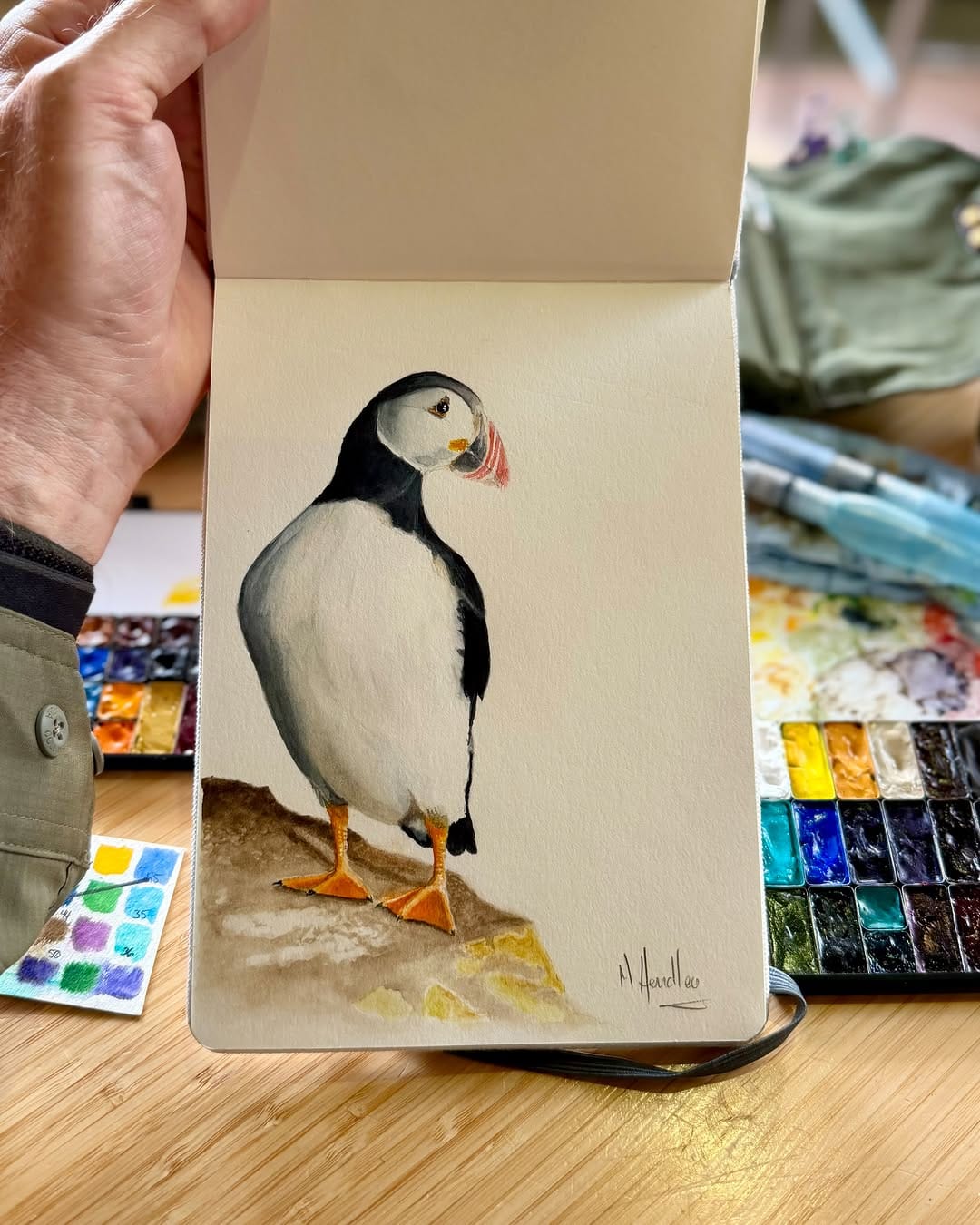 Post 3 by Mike Hendley Art on Instagram (image)