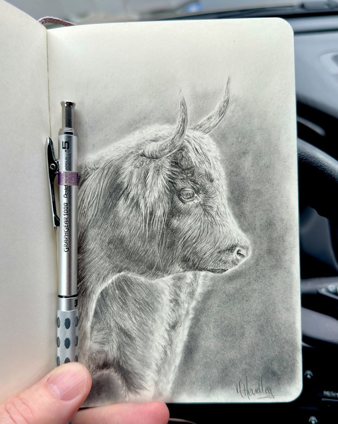 Post 9 by Mike Hendley Art on Instagram (image)