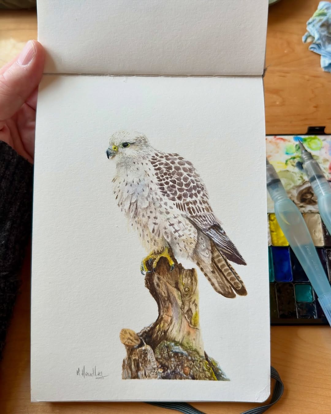 Post 8 by Mike Hendley Art on Instagram (image)