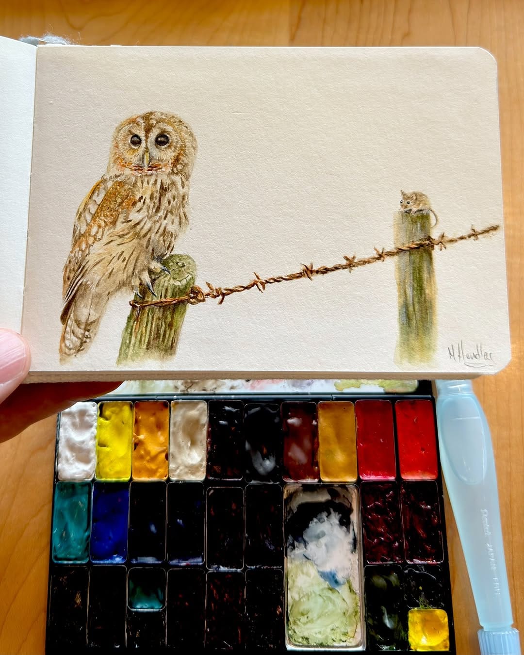 Post 6 by Mike Hendley Art on Instagram (image)