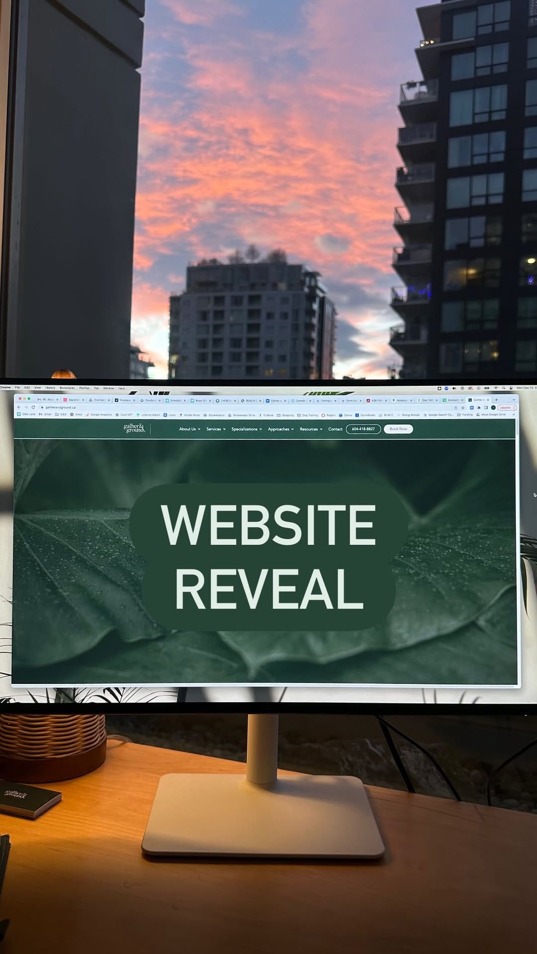 Post 4 by Gather & Ground Wellness | Vancouver Counselling Clinic on Instagram (video)