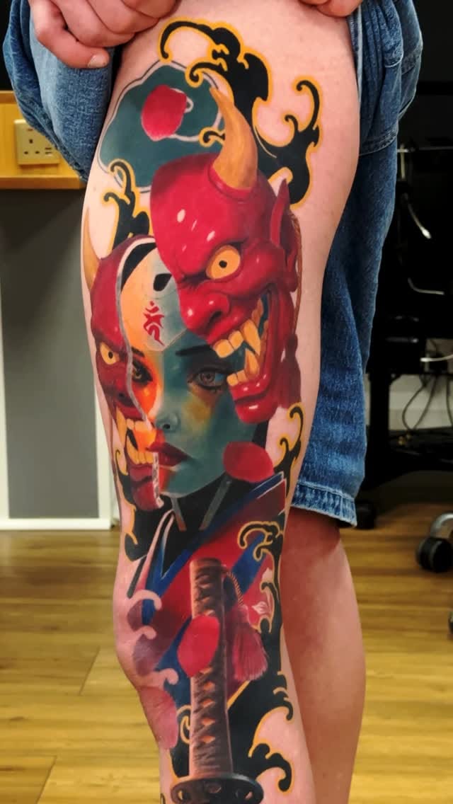 Post 9 by Constantin Ticu/ Tattoo artist on Instagram (video)