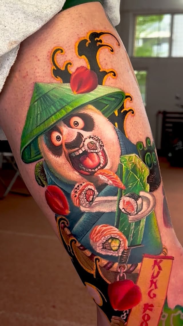 Post 3 by Constantin Ticu/ Tattoo artist on Instagram (video)
