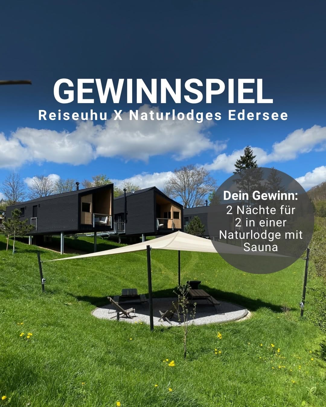 Post 3 by Naturlodges Edersee on Instagram (carousel)