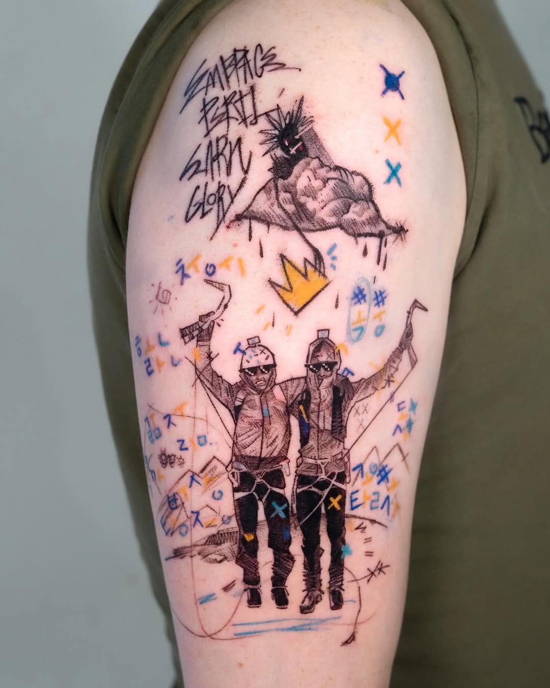 Post 6 by Yaza tattoo on Instagram (carousel)
