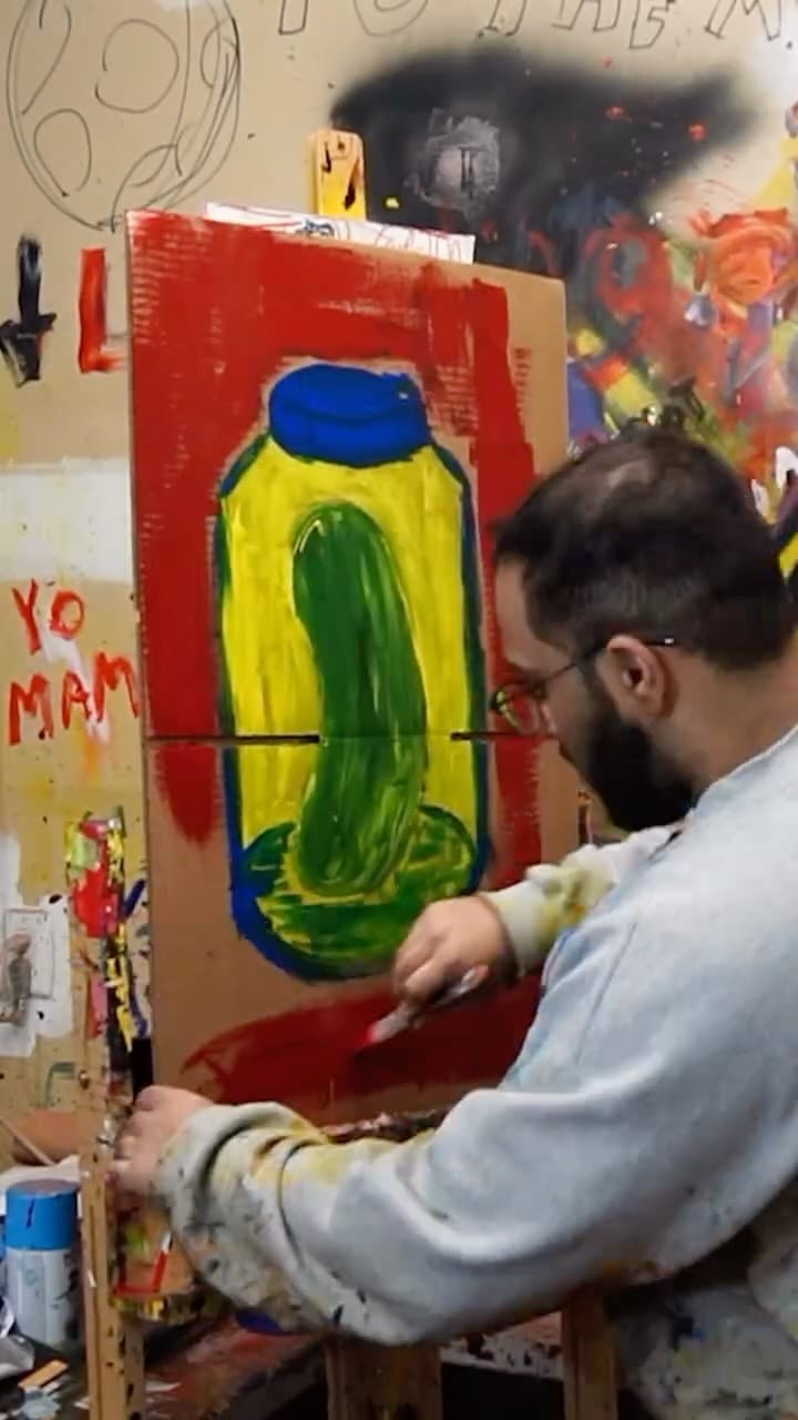 Post 10 by Mystiic Khalifa | Abstract Artist on Instagram (video)
