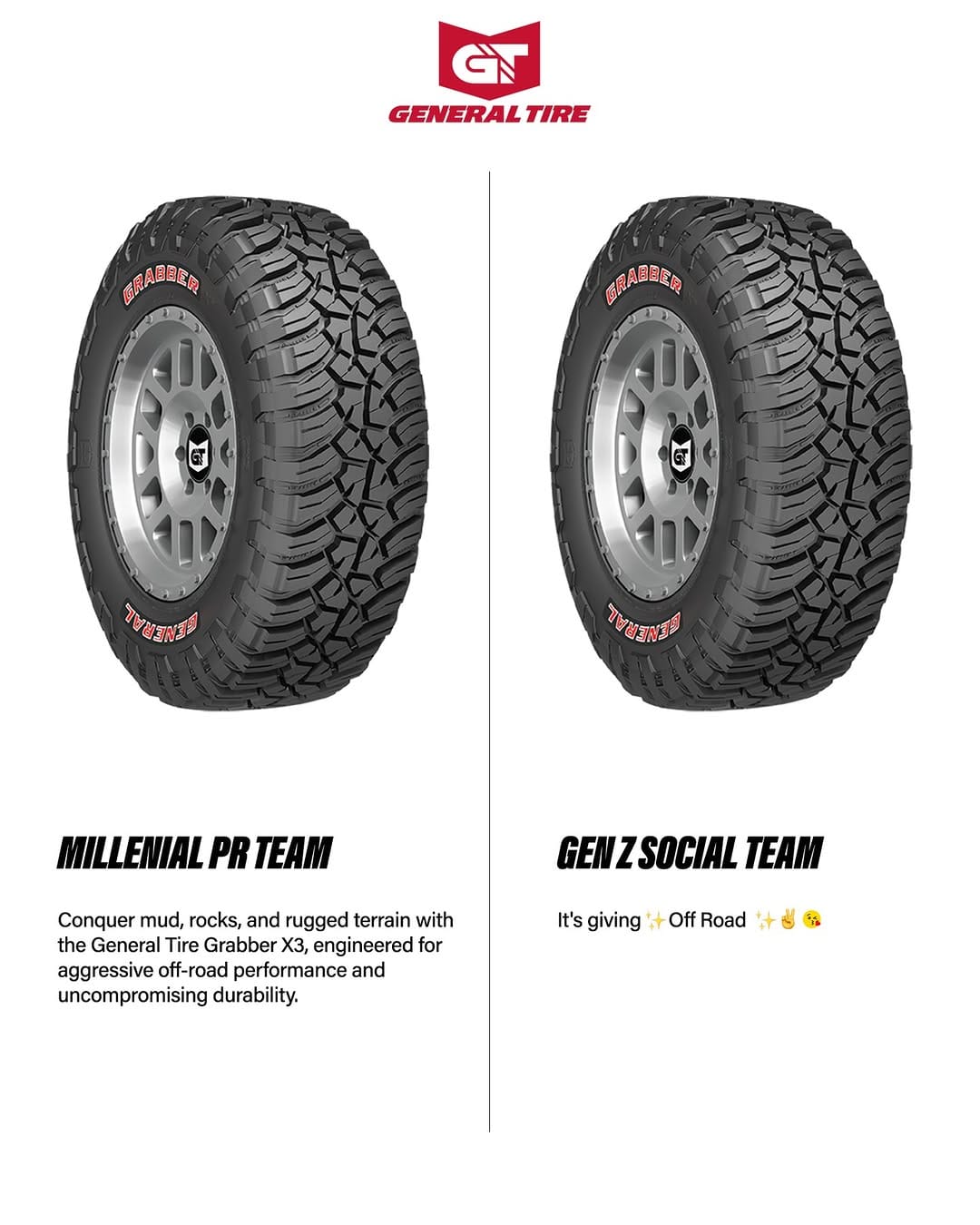 Post 3 by General Tire Canada on Instagram (image)