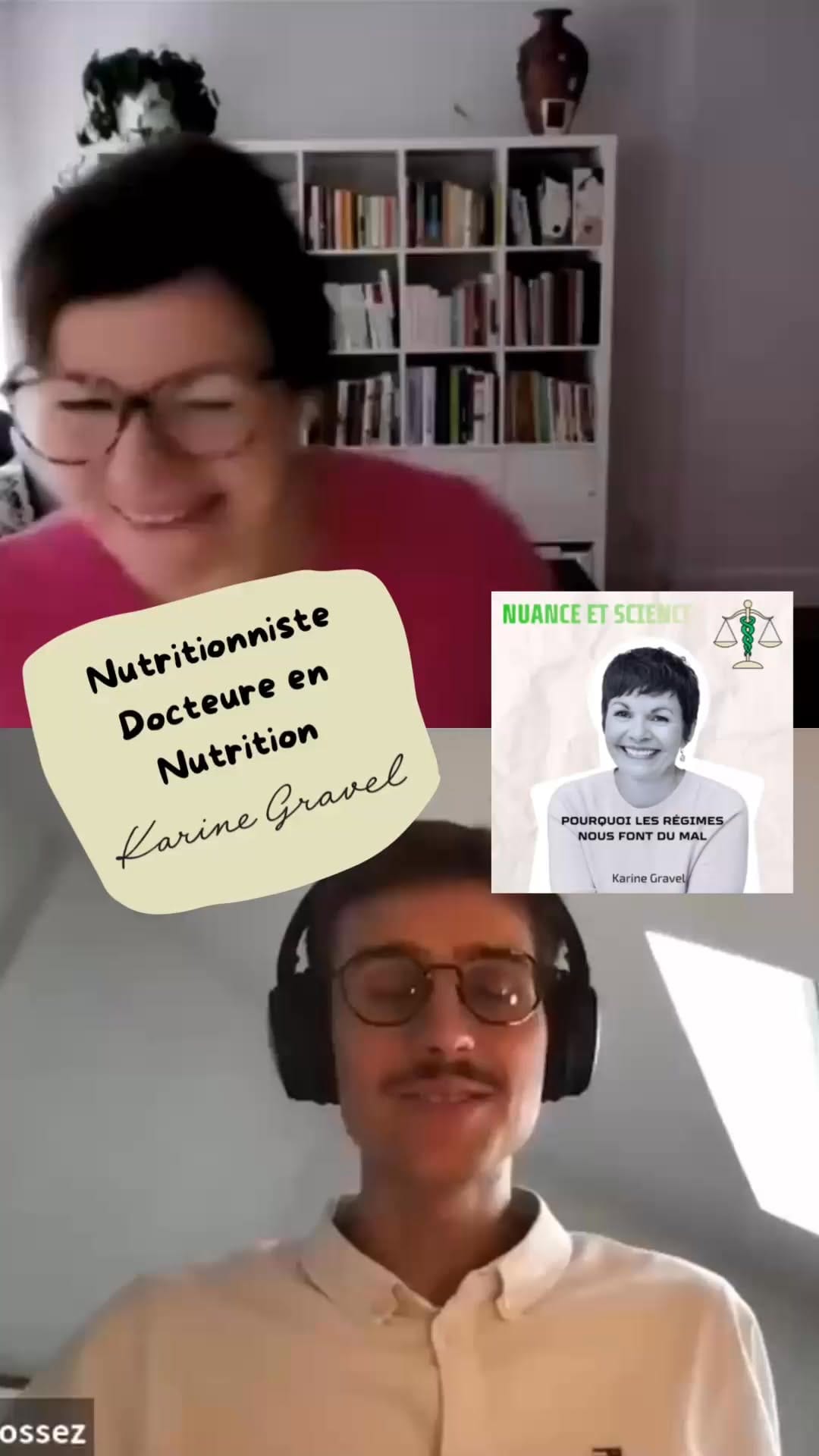 Post 6 by Karine Gravel, Dt.P, Ph. D. on Instagram (video)