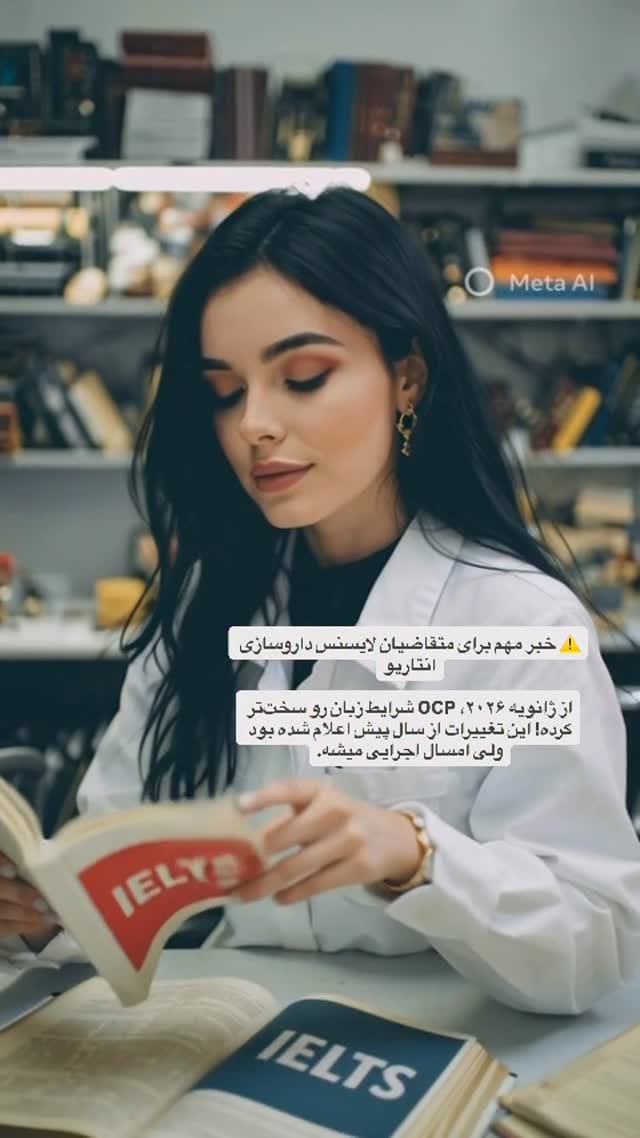 Post 3 by فارمابرد | داروسازی | کانادا🇨🇦 on Instagram (video)