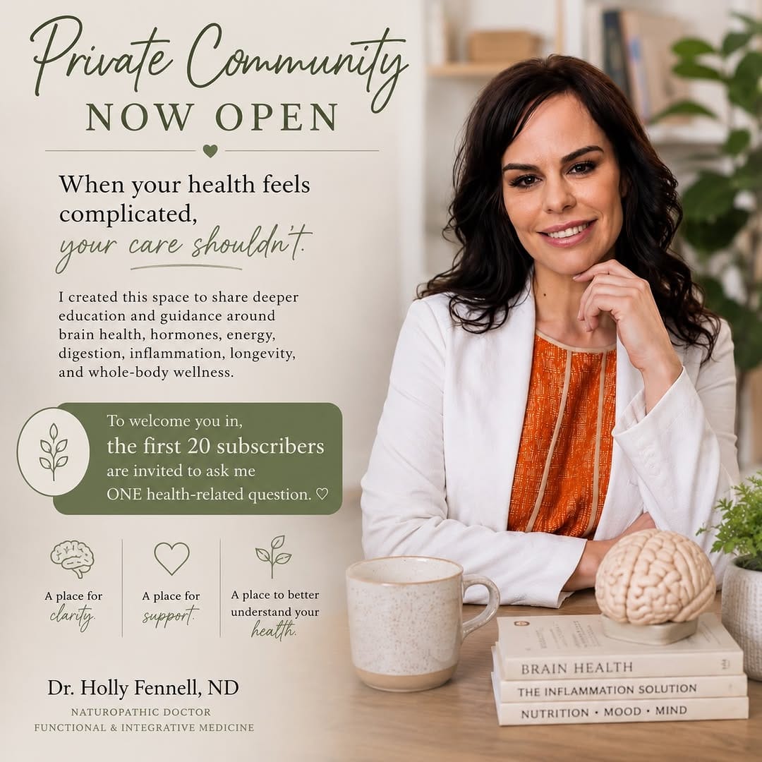 Post 5 by Dr.Holly Fennell N.D on Instagram (image)