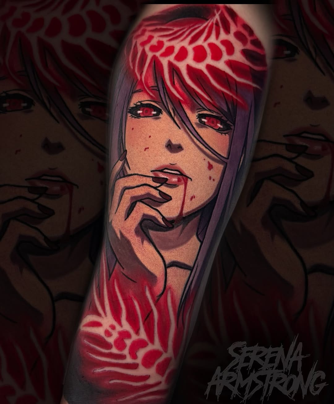 Post 1 by Serena-Caitlind Beaulieu│Anime Tattoo Artist on Instagram (image)