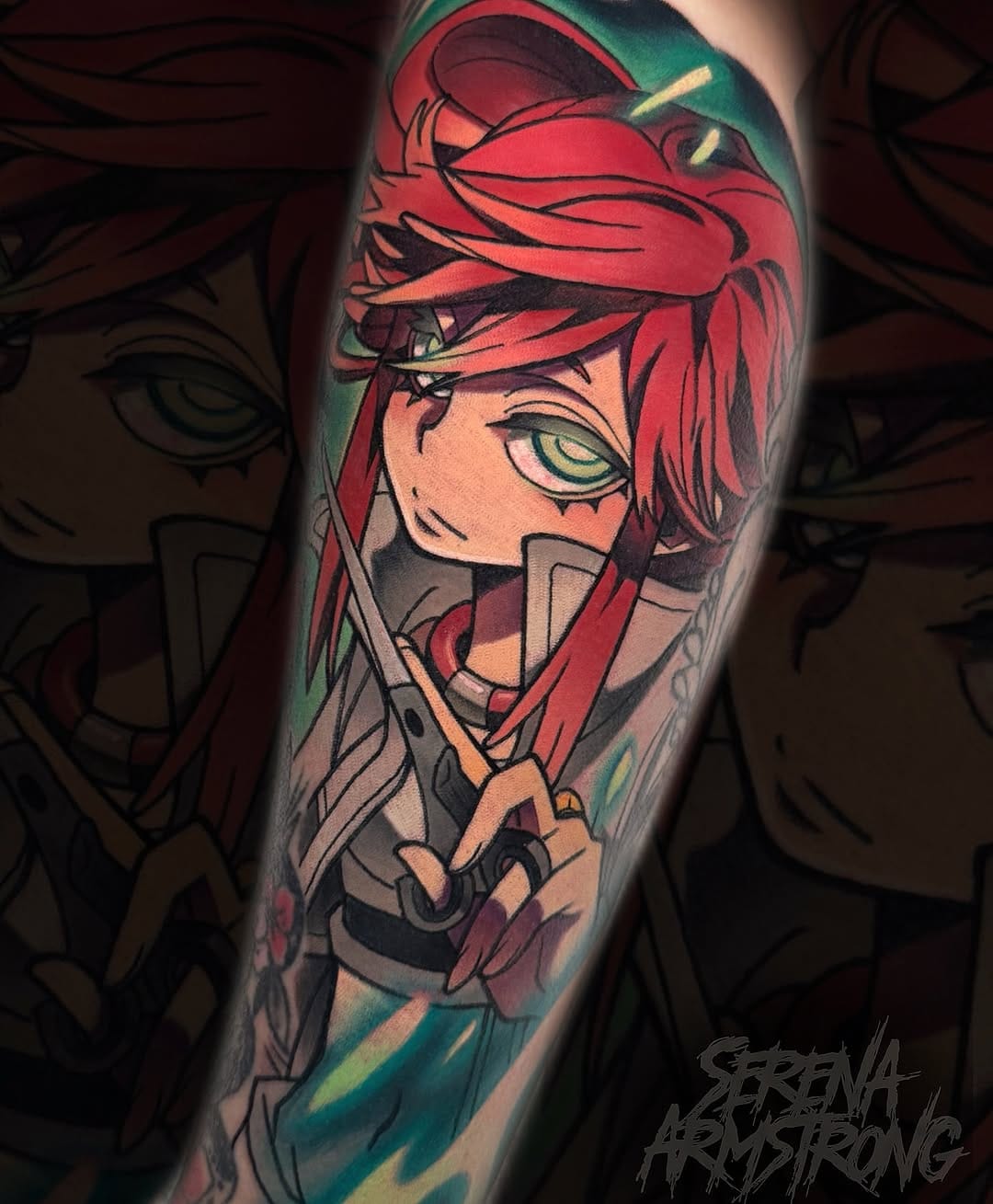 Post 9 by Serena-Caitlind Beaulieu│Anime Tattoo Artist on Instagram (carousel)