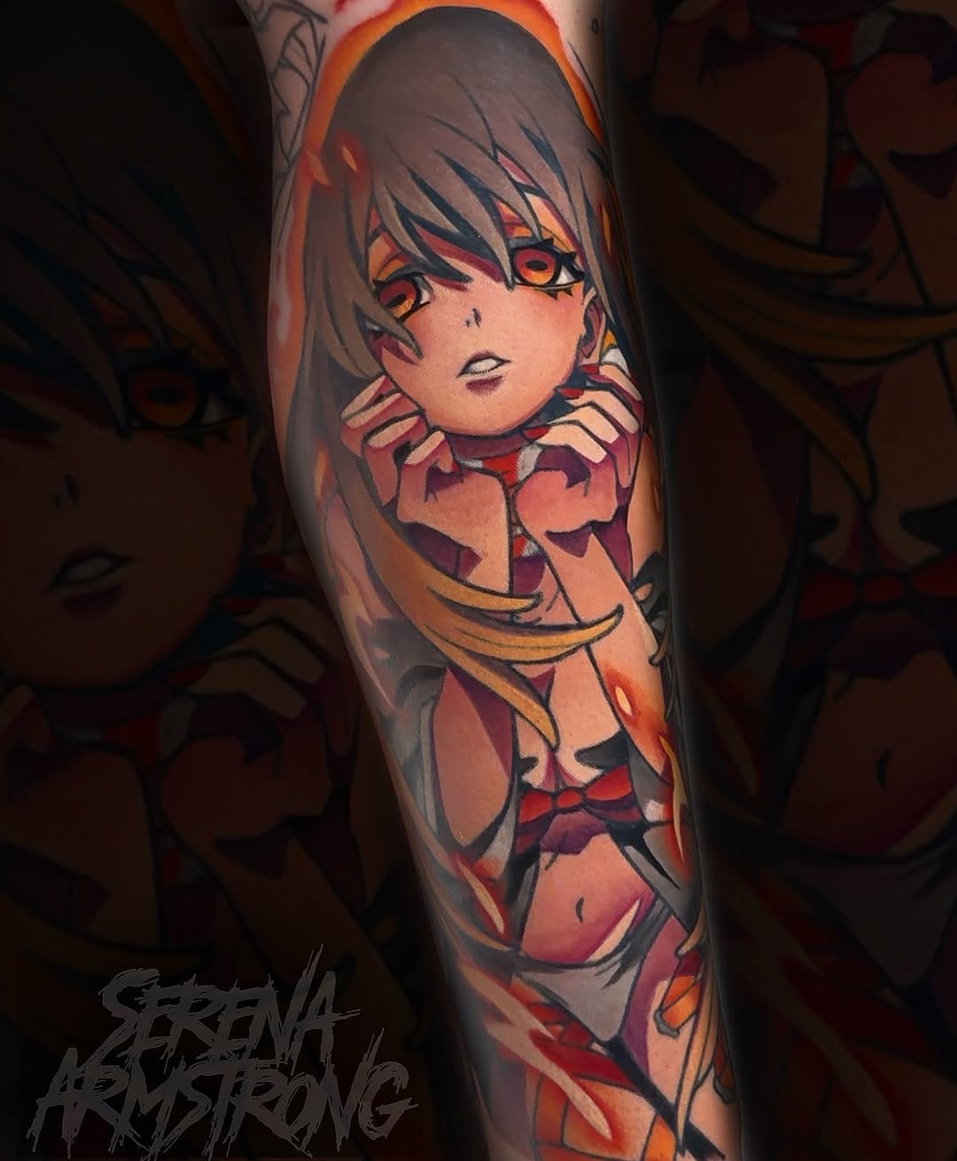 Post 3 by Serena-Caitlind Beaulieu│Anime Tattoo Artist on Instagram (carousel)