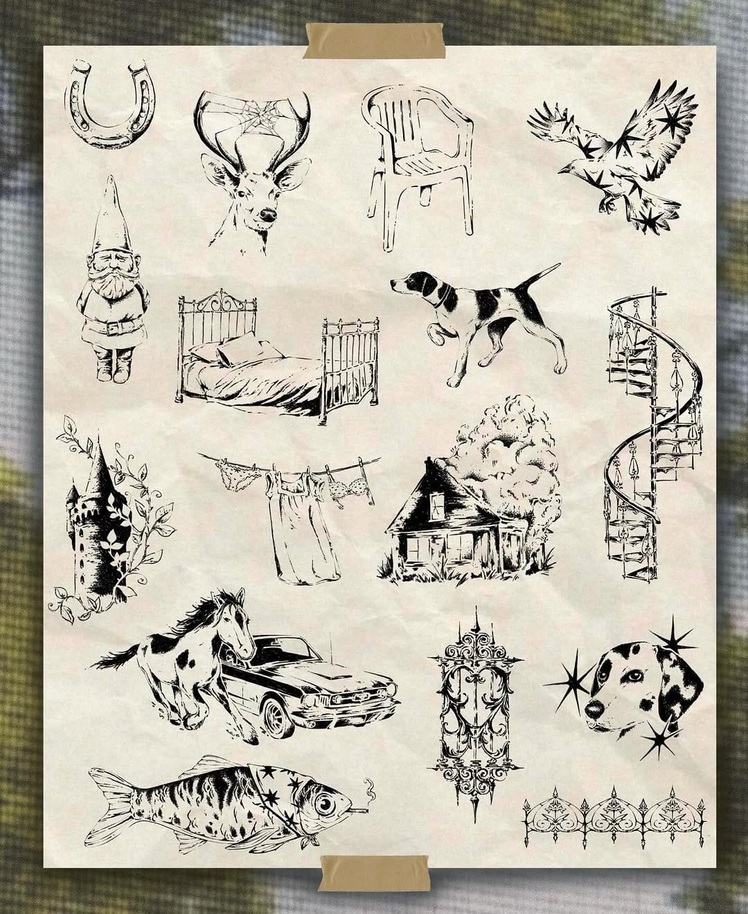 Post 6 by Lazythom tattoo on Instagram (image)