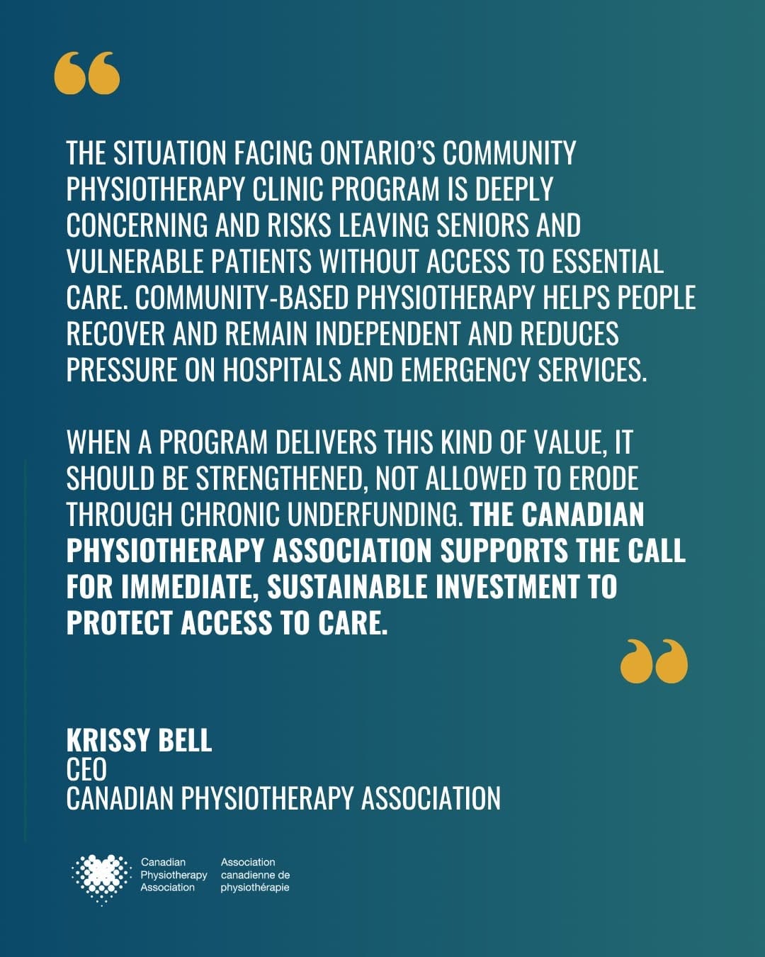 Post 9 by Ontario Physiotherapy Assoc. on Instagram (carousel)