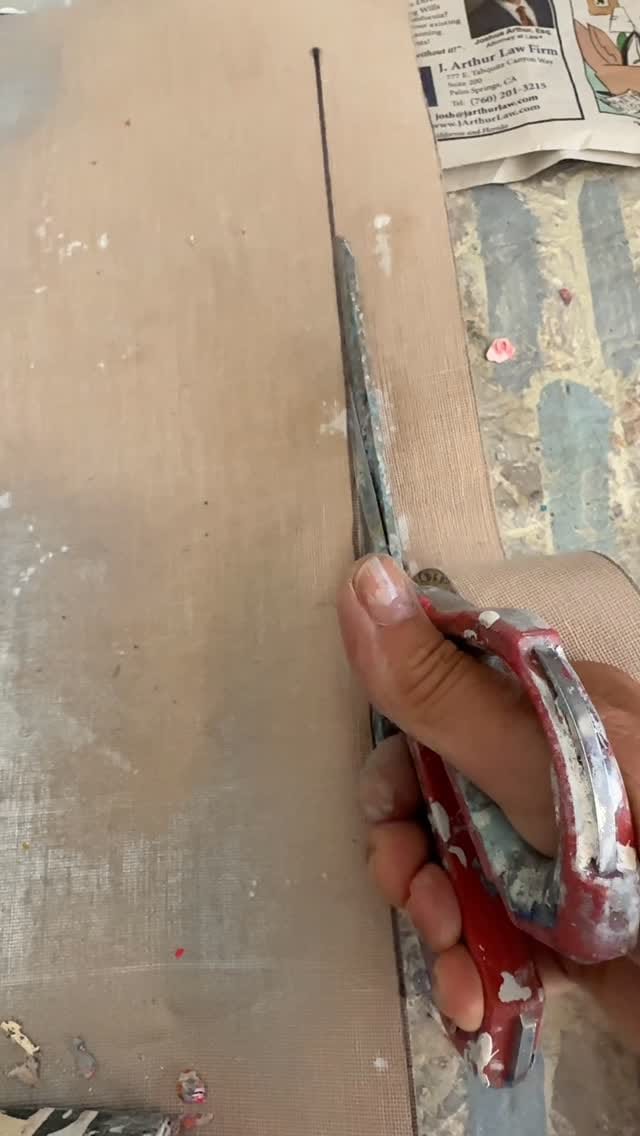 Post 5 by Art - Sculptural Painting on Instagram (video)