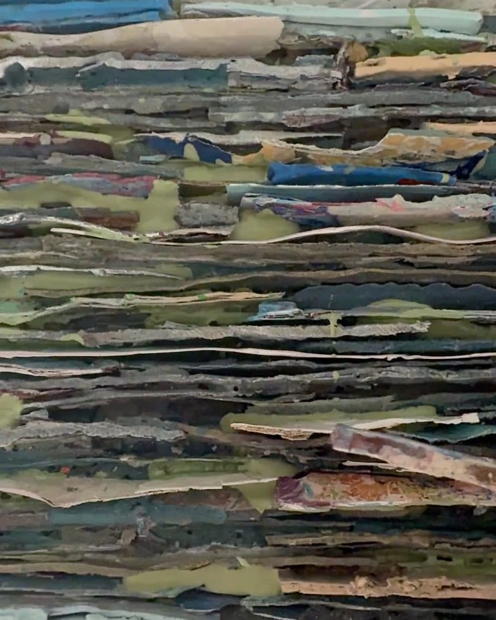 Post 9 by Art - Sculptural Painting on Instagram (video)
