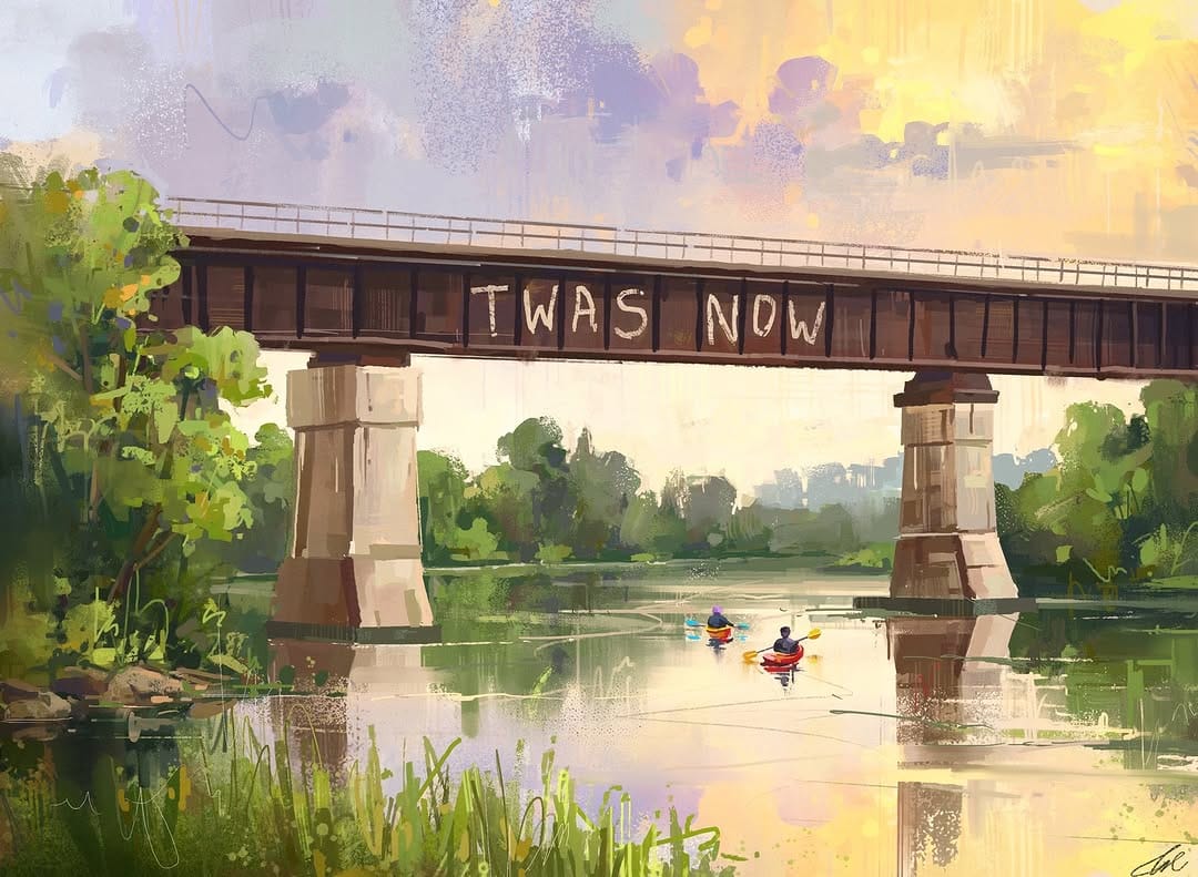 Post 4 by Trevor Clare | Artist on Instagram (image)