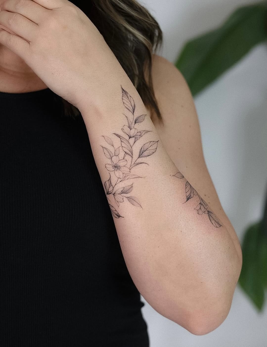Post 9 by Irene | fineline floral tattoos 💙💛 on Instagram (carousel)