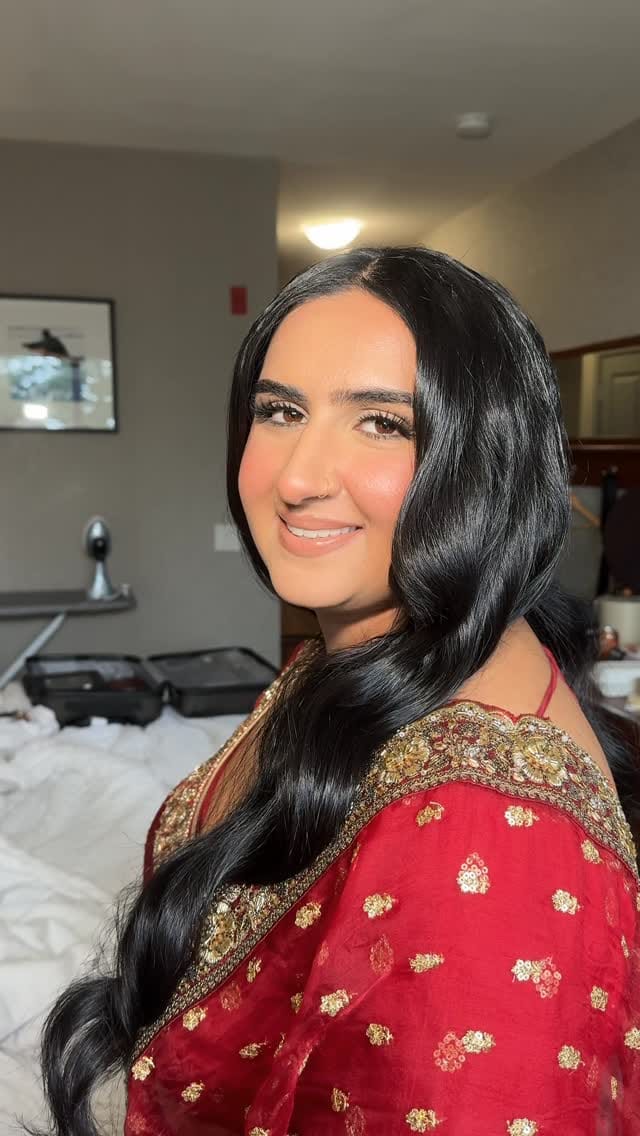 Post 4 by Jalica Kaur Rana•MAKEUP + HAIR ARTIST on Instagram (video)