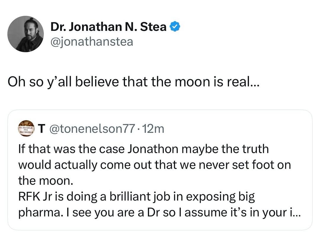 Post 6 by Dr. Jonathan N. Stea on Instagram (image)